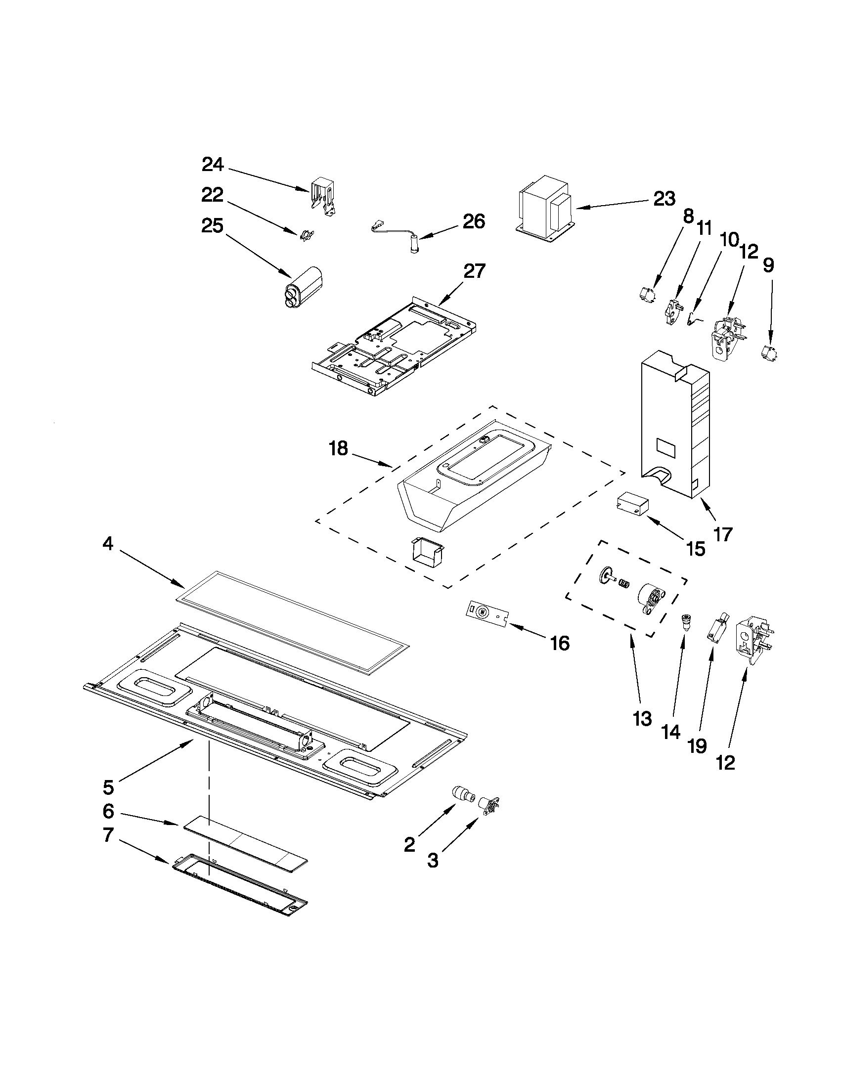 Interior and ventilation parts