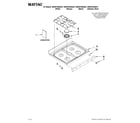 Maytag MGR5765QDS1 cooktop parts diagram