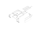 Maytag MGR5765QDW1 drawer and rack parts diagram