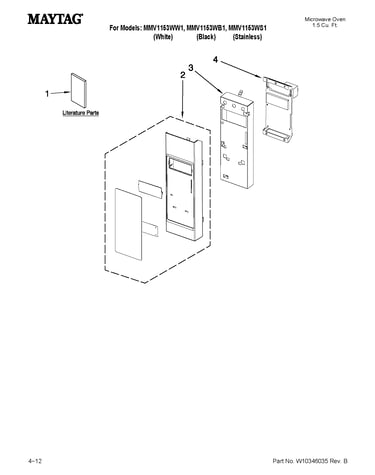 Control panel parts