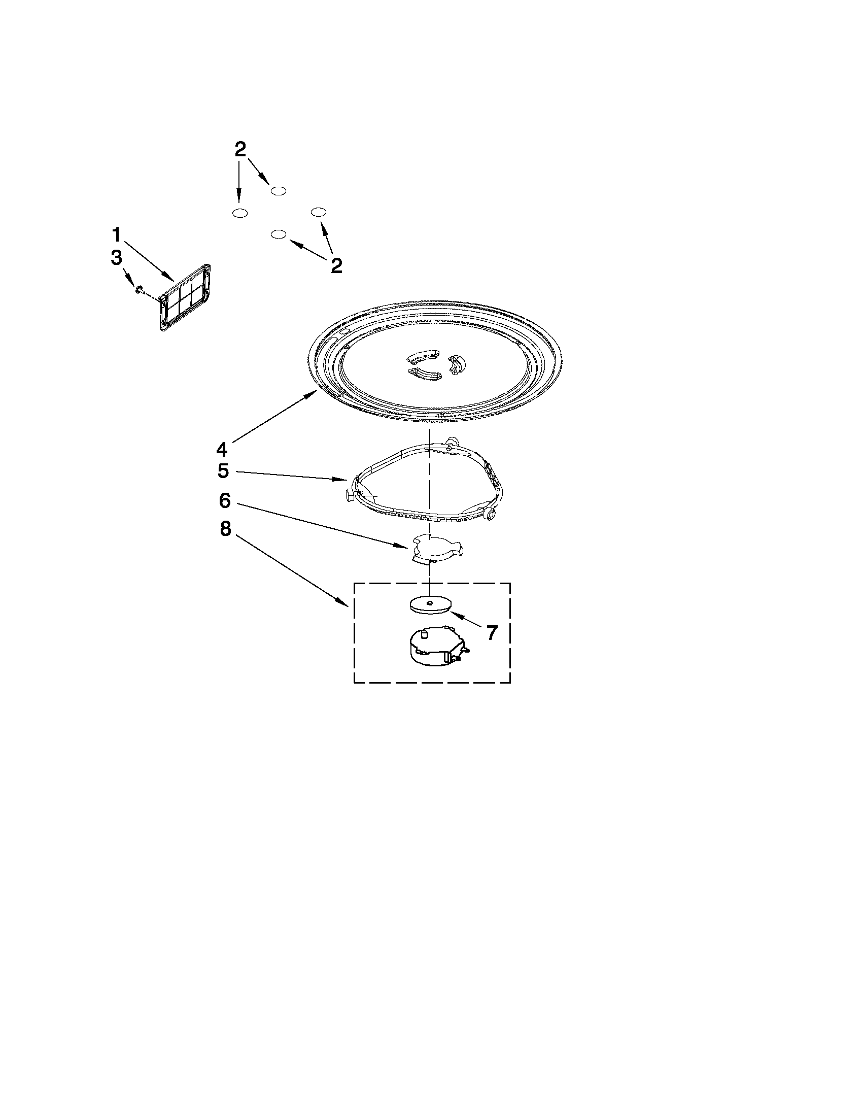 Turntable parts
