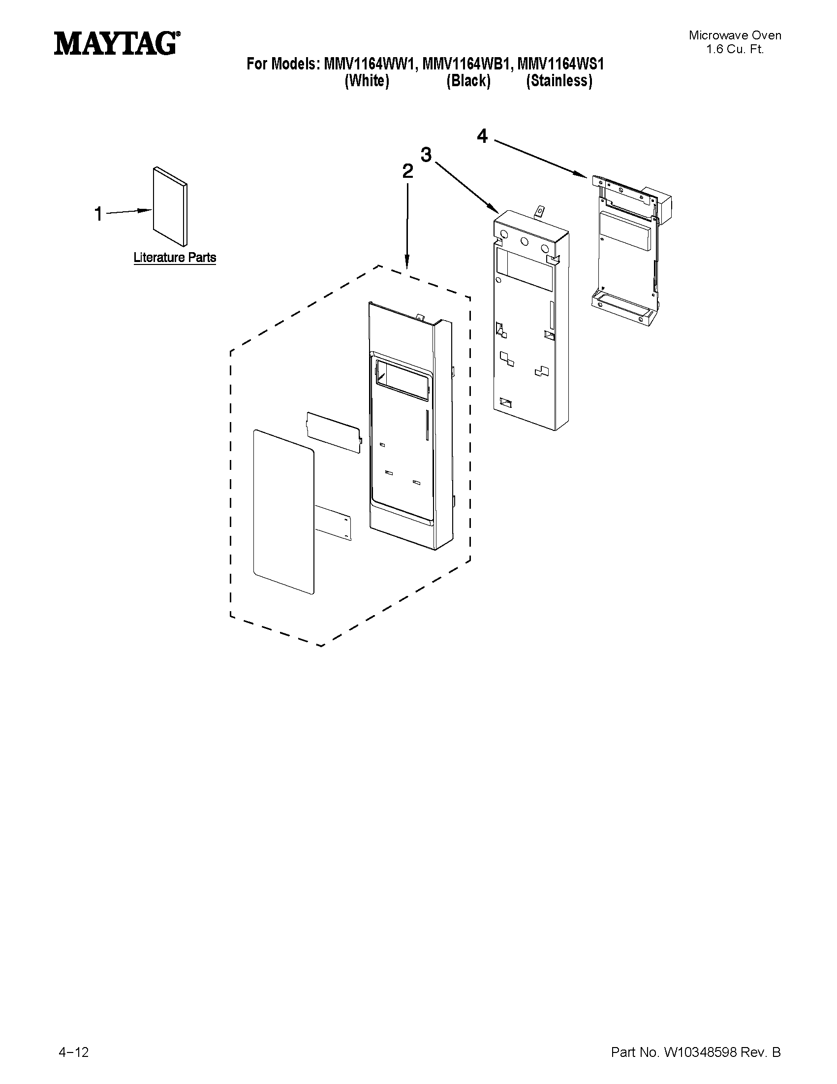 Control panel parts
