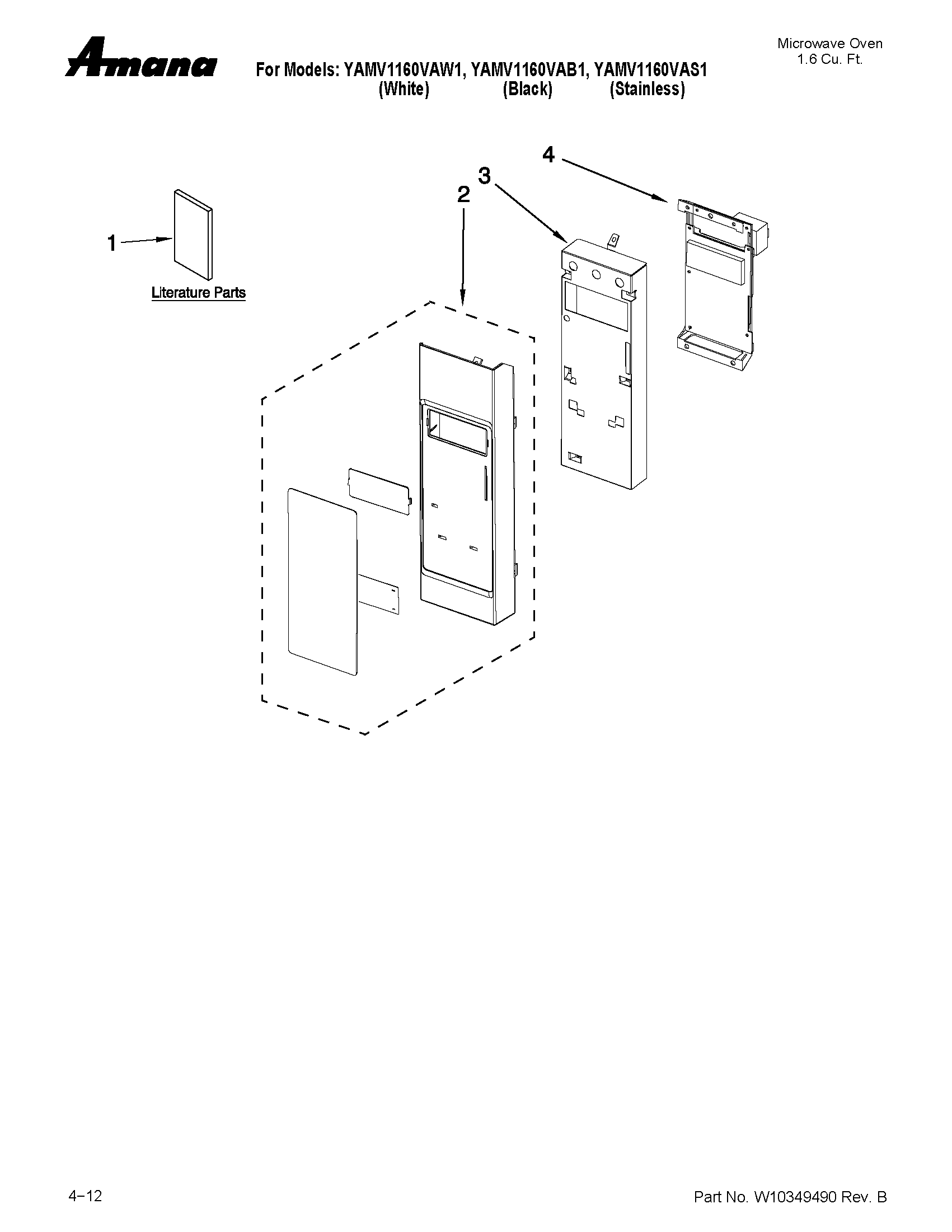 Control panel parts