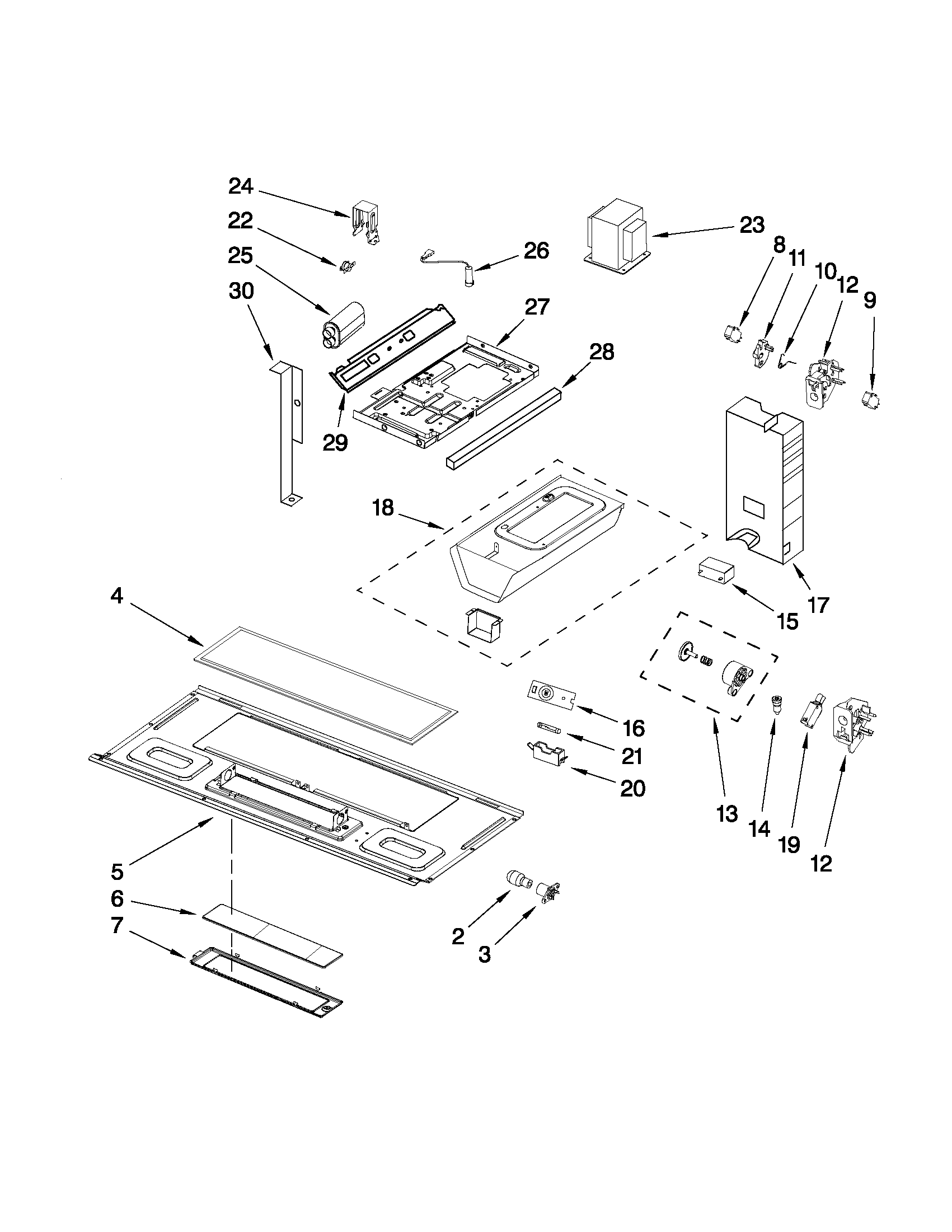 INTERIOR AND VENTILATION PARTS