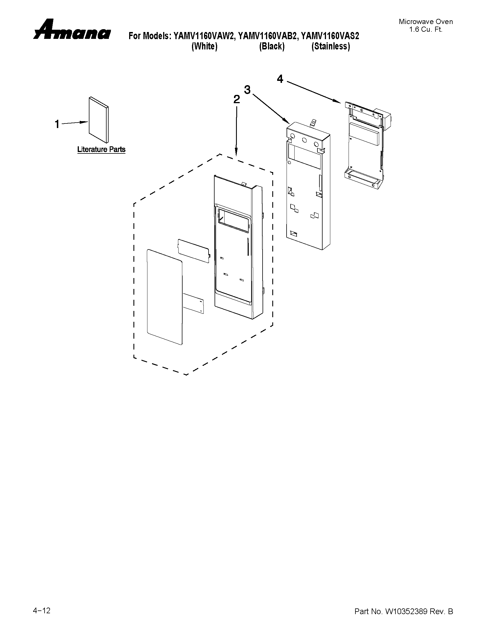 CONTROL PANEL PARTS