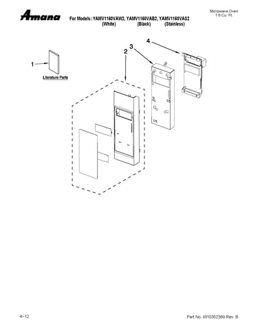 Control panel parts