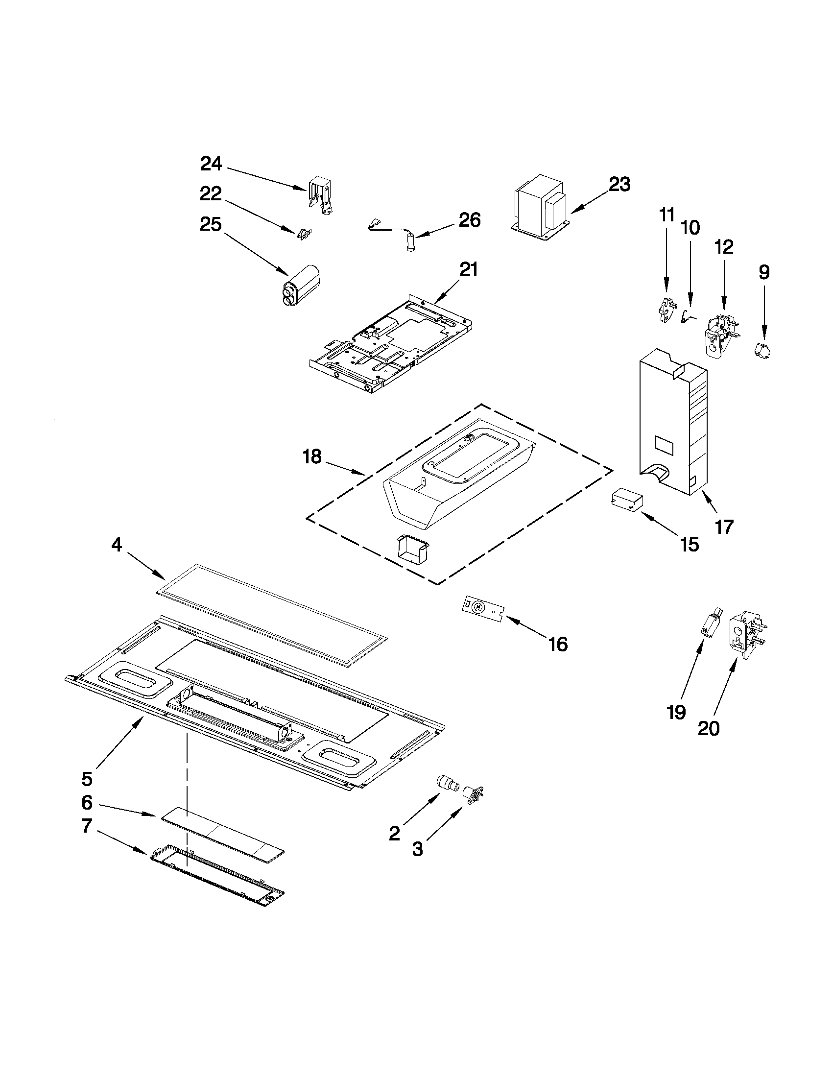 Interior and ventilation parts