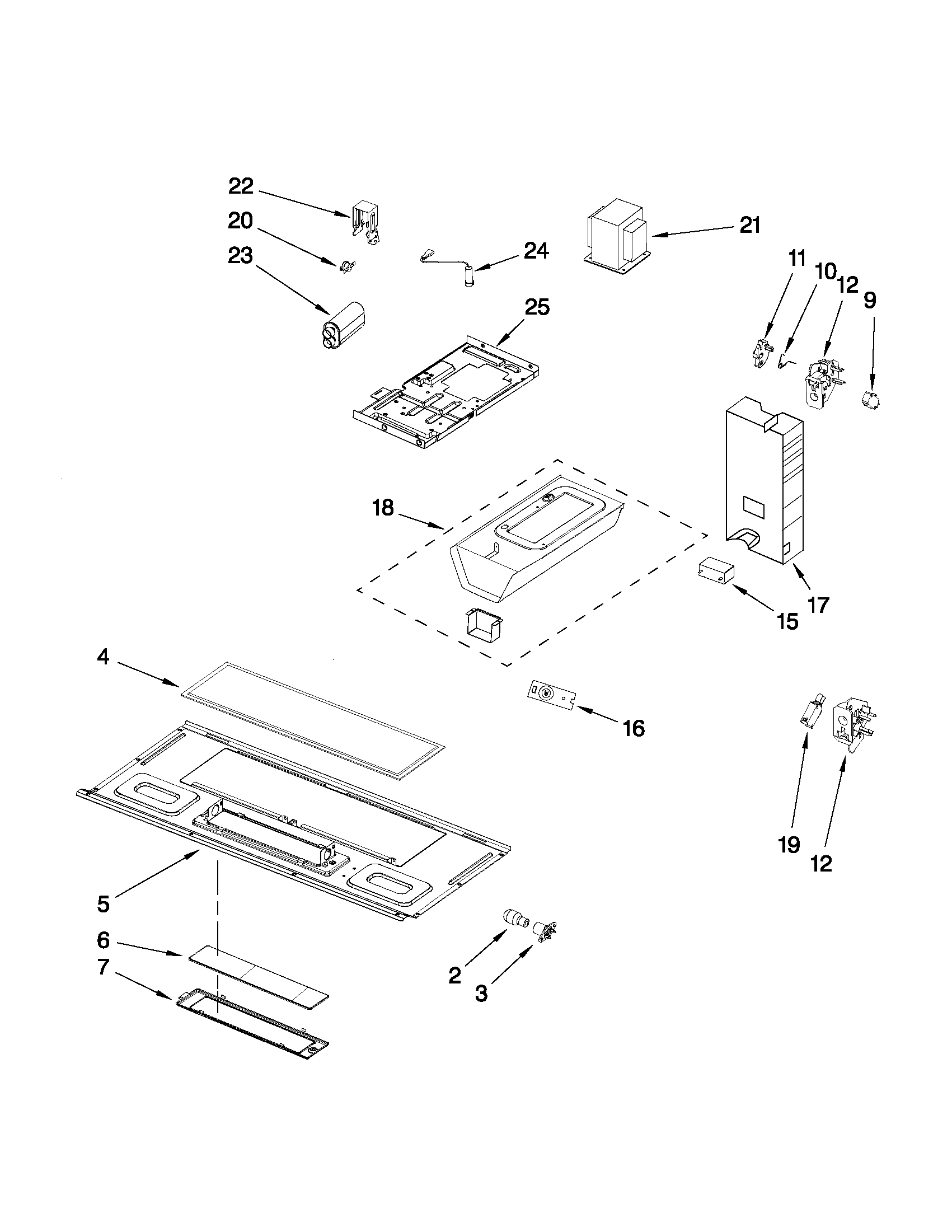 INTERIOR AND VENTILATION PARTS