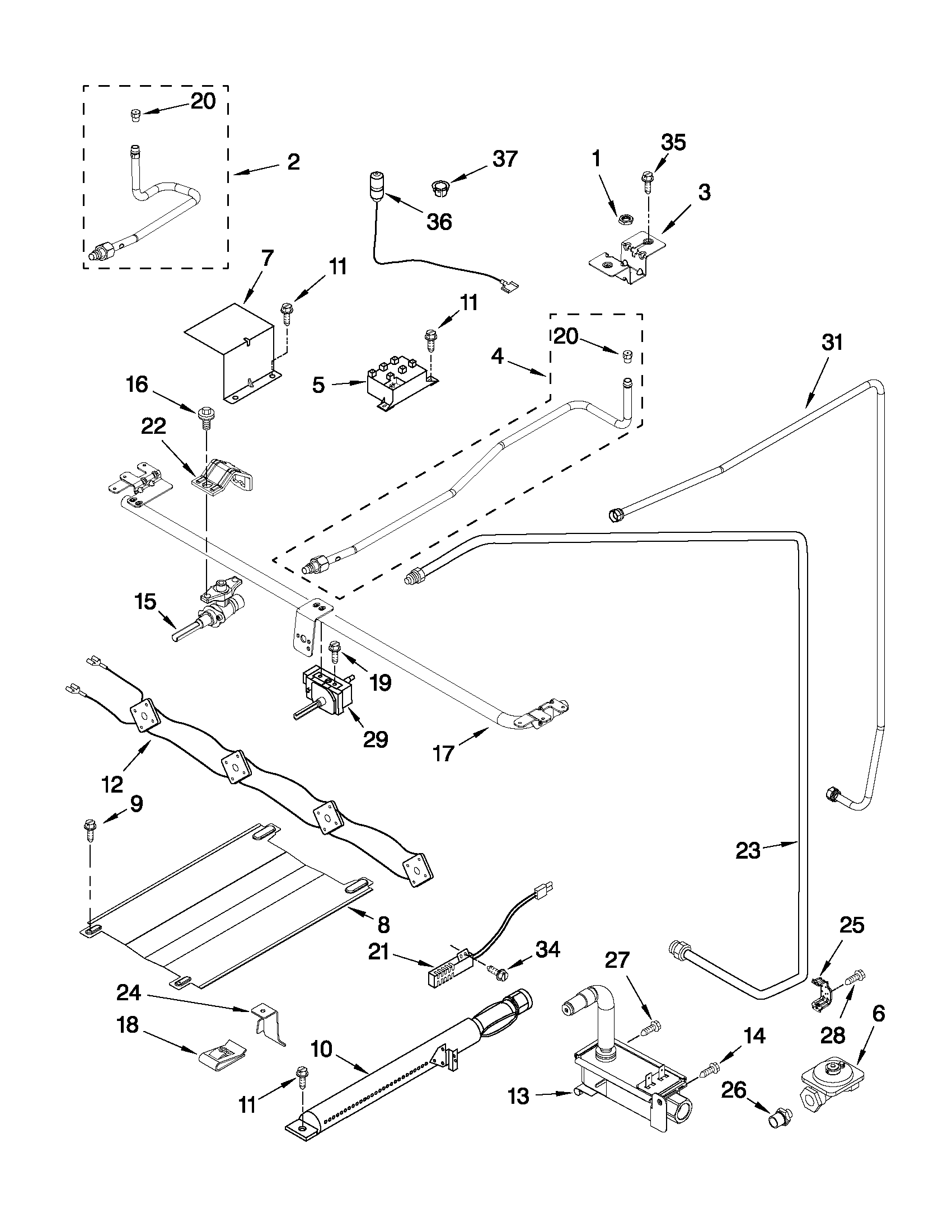 MANIFOLD PARTS