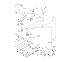 Amana AGR3311WDW1 manifold parts diagram