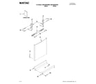 Maytag MDC4809AWW4 door and panel parts diagram