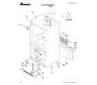 Amana ABB1921WEW2 cabinet parts diagram