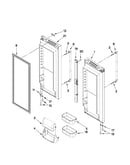 Refrigerator door parts