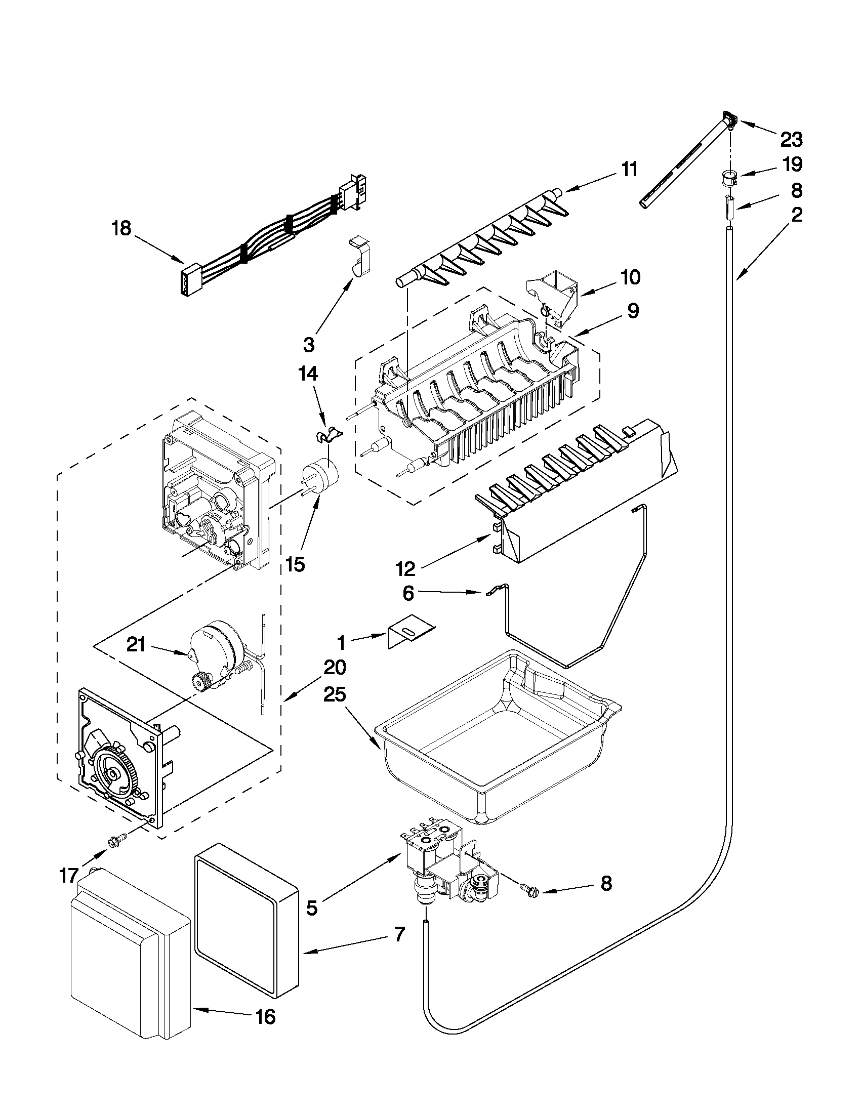 Icemaker parts