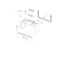 Maytag MMV1164WS4 cabinet and installation parts diagram
