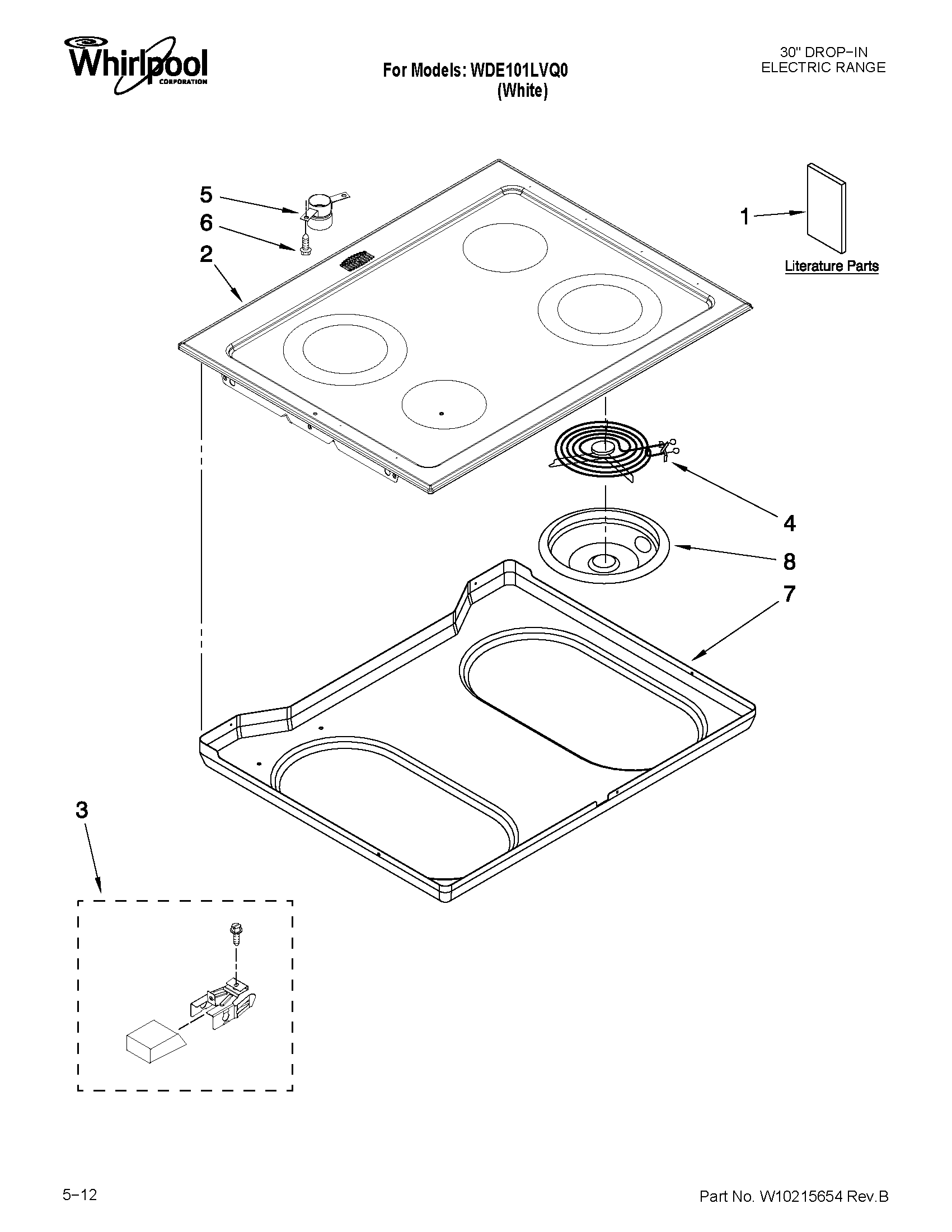 COOKTOP PARTS