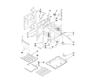 Whirlpool WDE101LVQ0 chassis parts diagram