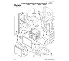 Whirlpool RMC305PVT00 oven parts diagram