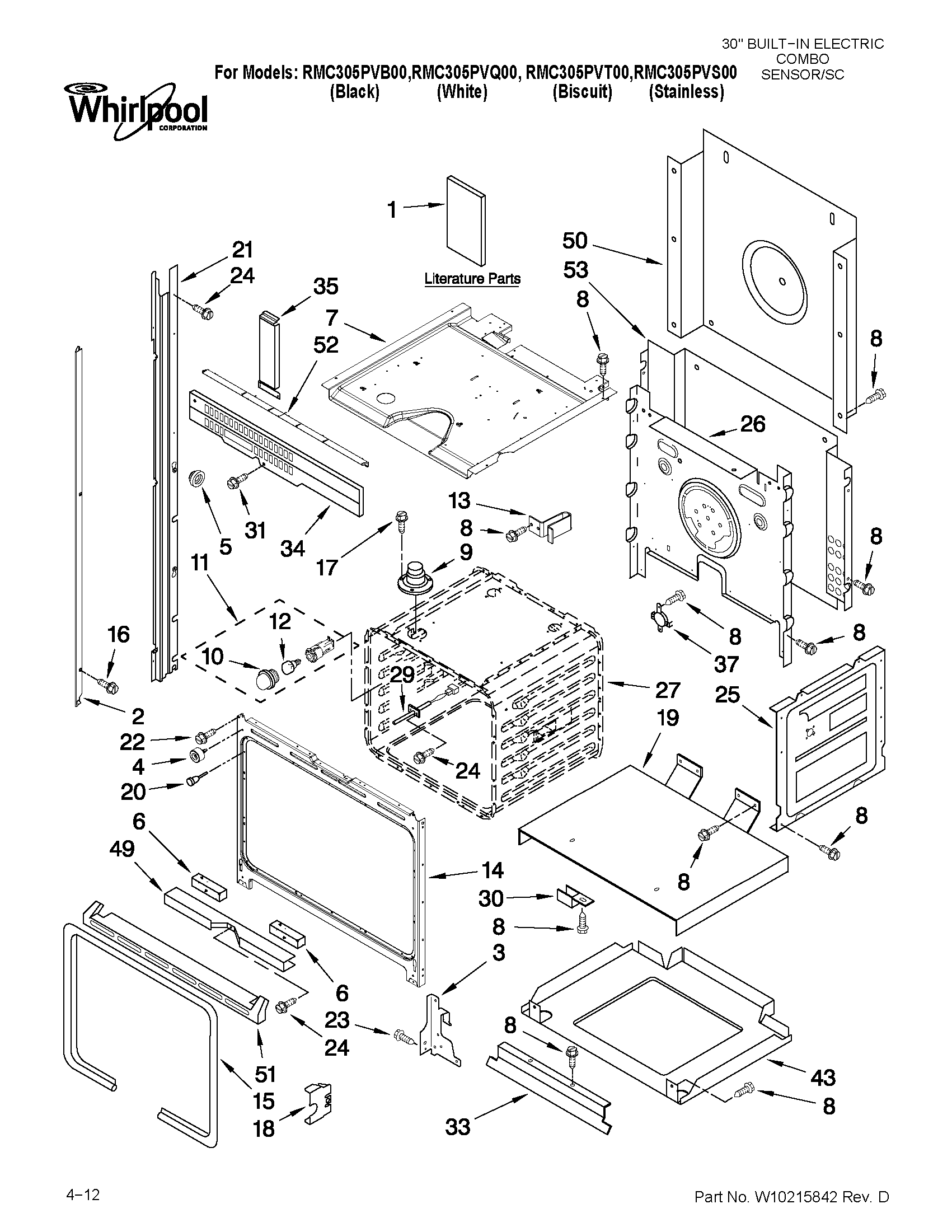 Oven parts