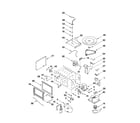 Whirlpool RMC305PVB00 cabinet and stirrer parts diagram