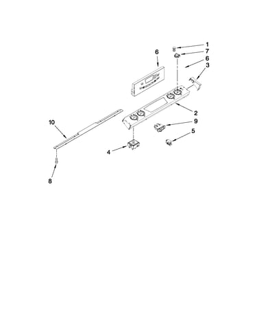 Control panel parts
