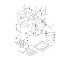 Whirlpool WDE150LVS0 chassis parts diagram