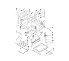 Whirlpool WDE350LVS01 chassis parts diagram