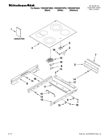 Cooktop parts