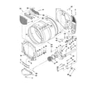 Whirlpool CGW9100WQ0 bulkhead parts diagram