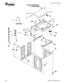 Top and cabinet parts