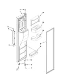 Freezer door parts