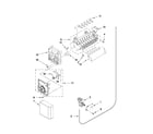 Whirlpool BRS62CBBNA01 icemaker parts diagram