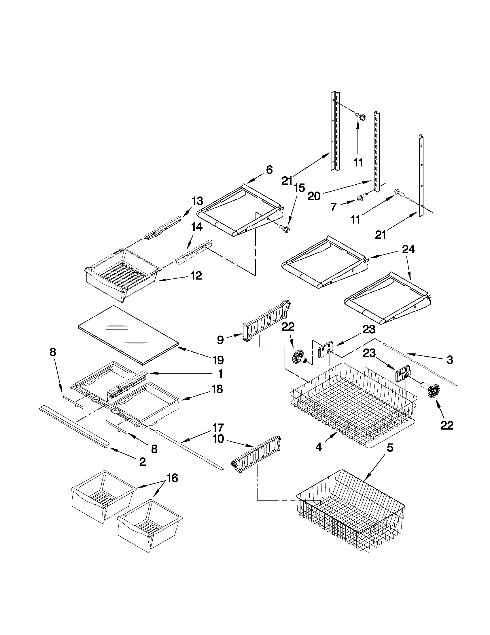 SHELF PARTS