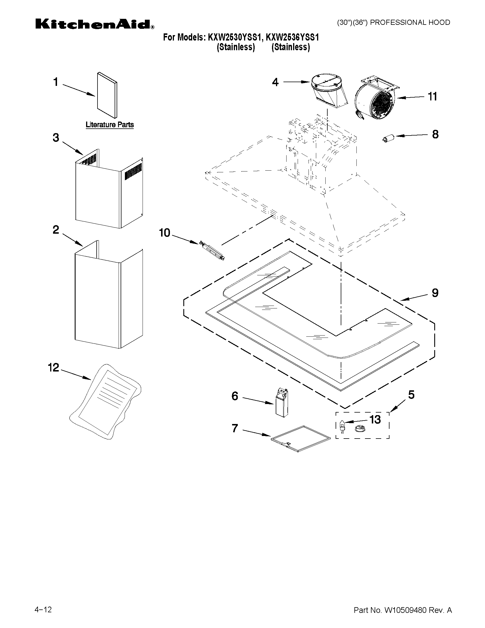 Hood parts