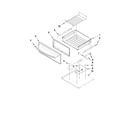 KitchenAid KERS208XSS2 drawer parts diagram