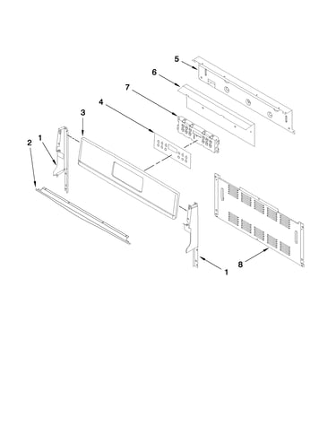Control panel parts