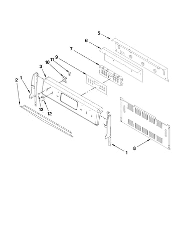 Control panel parts