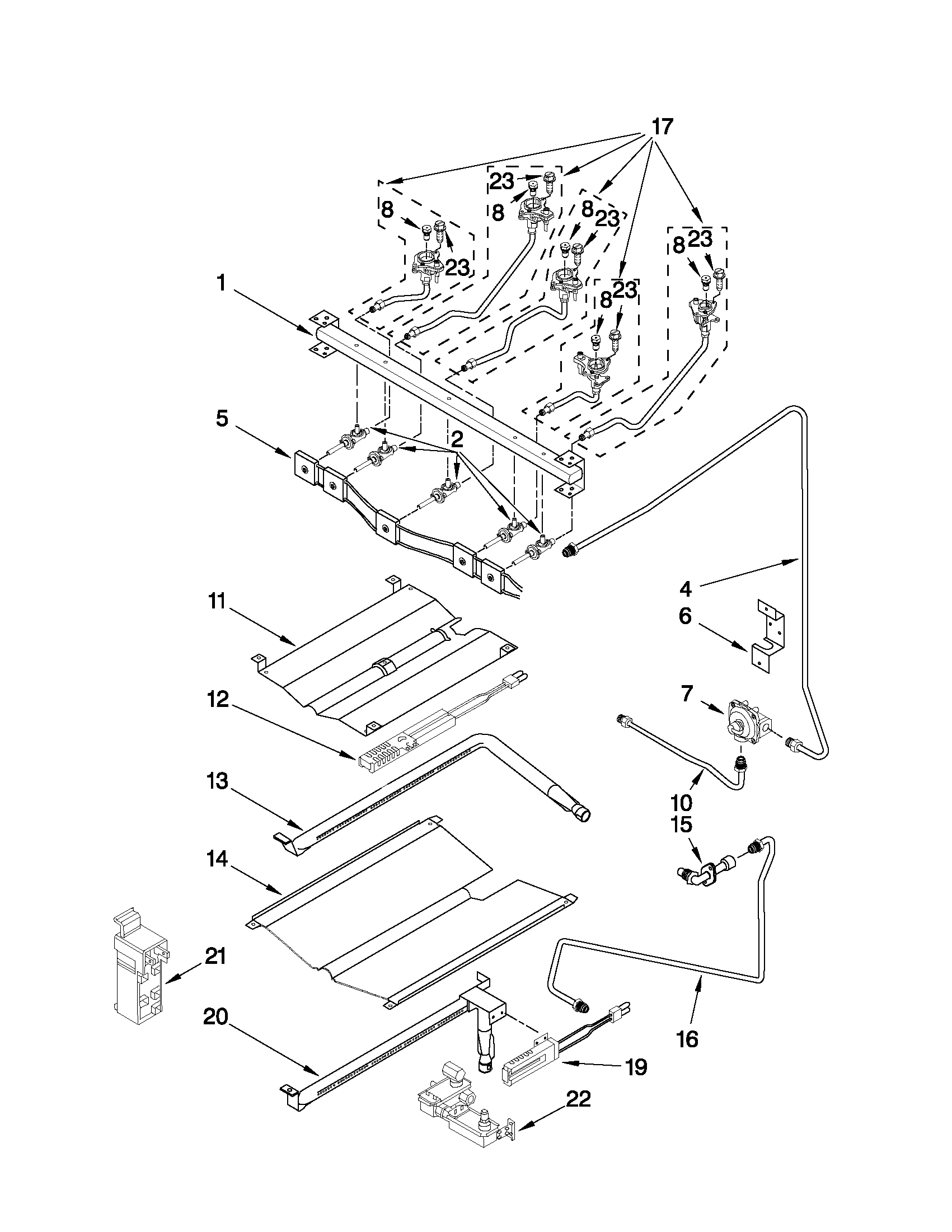 Manifold parts