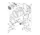 Maytag MDG17PRAWW1 bulkhead parts diagram
