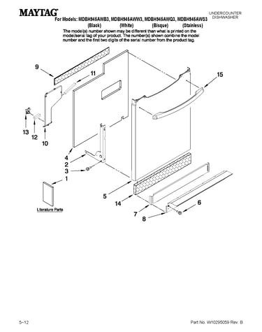Door and panel parts