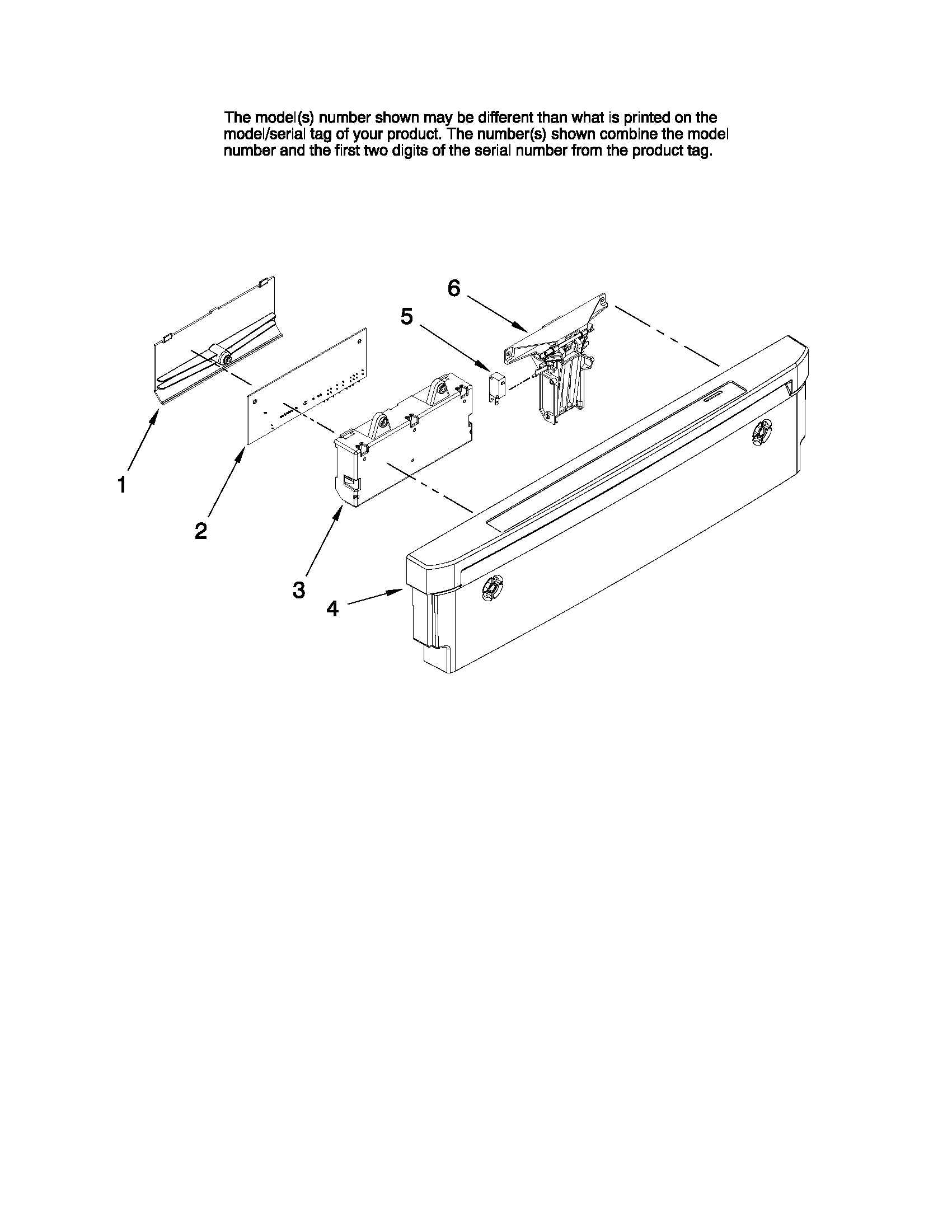 Control panel parts