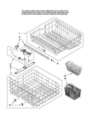 Upper and lower rack parts