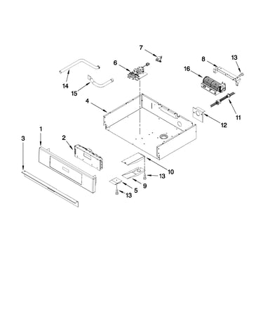 Control panel and internal controls