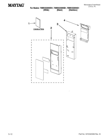 Control panel parts