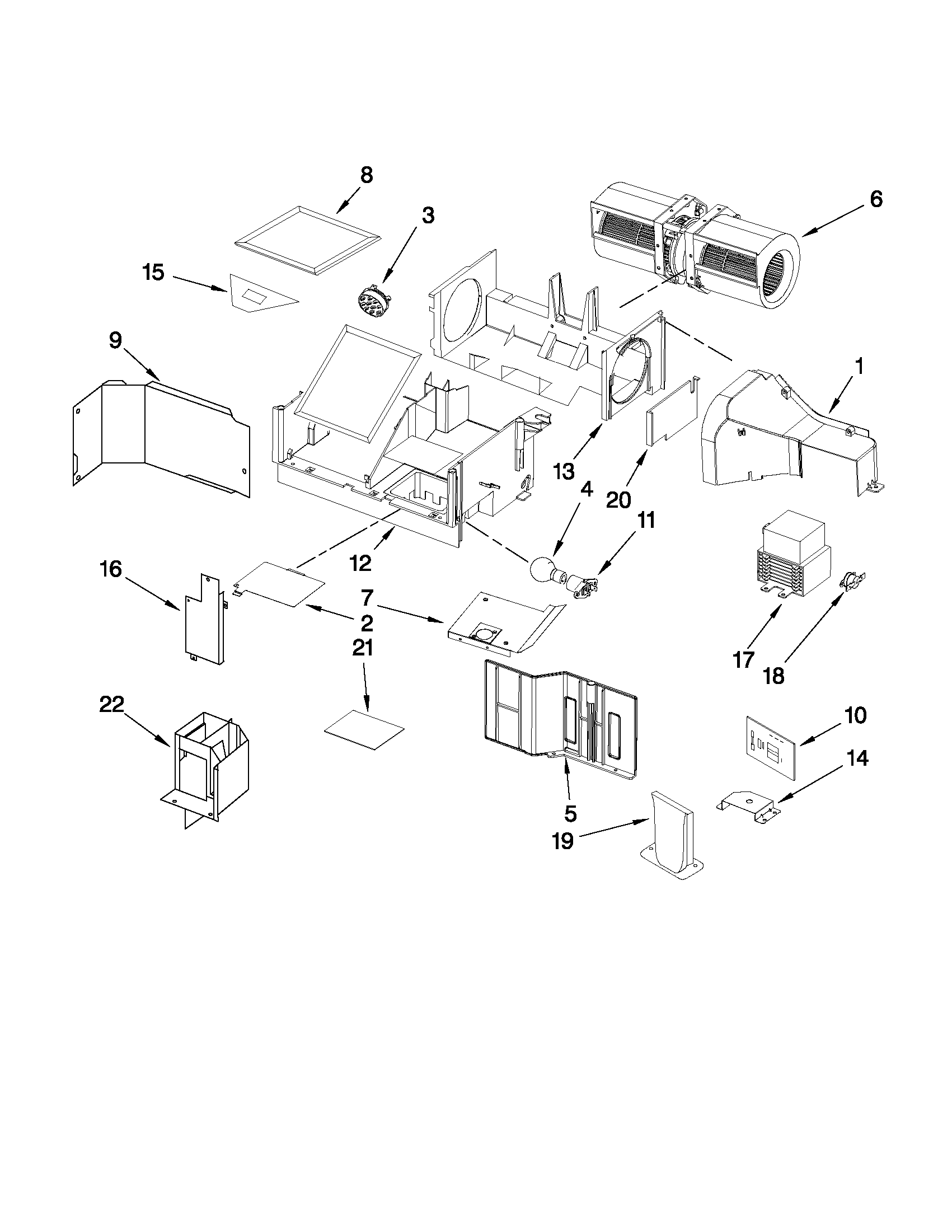 Air flow parts
