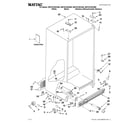 Maytag MSF22C2EXW00 cabinet parts diagram