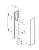 Freezer door parts