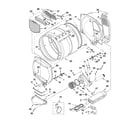 Maytag 4GMEDX500YW0 bulkhead parts diagram
