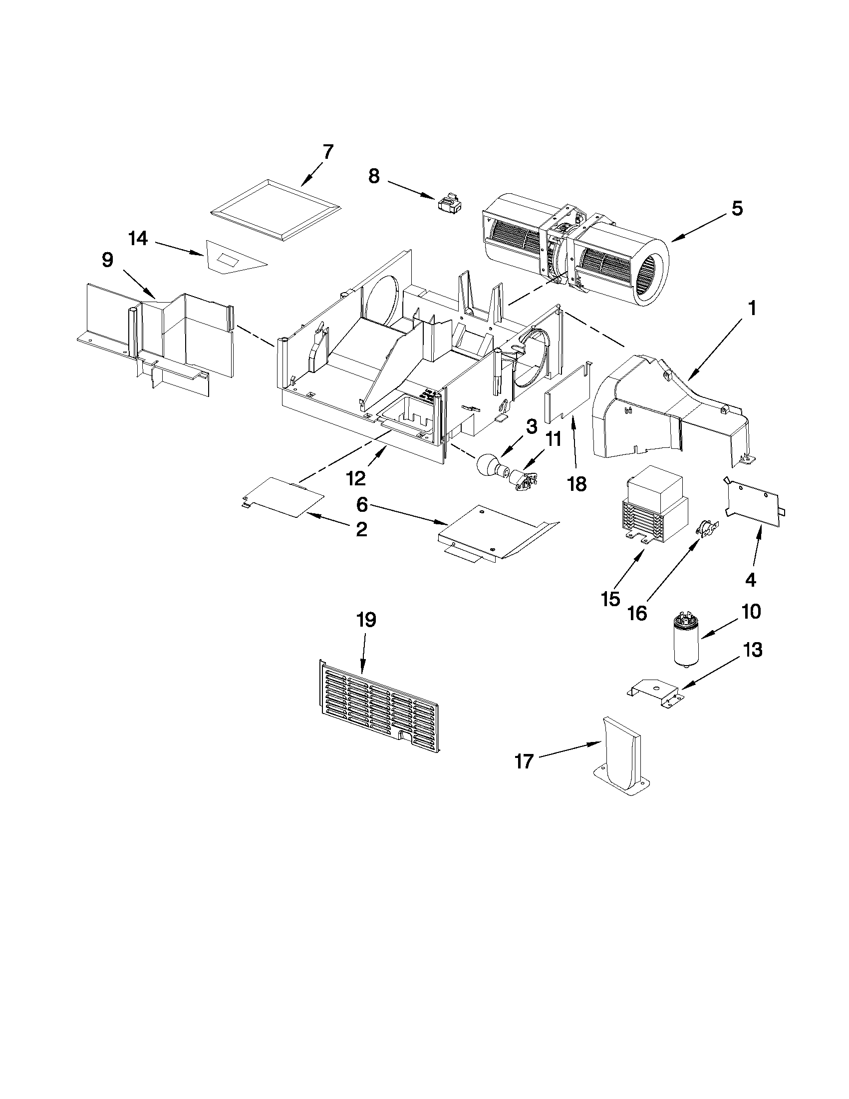 Air flow parts
