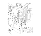 Maytag MGDE500VW3 cabinet parts diagram